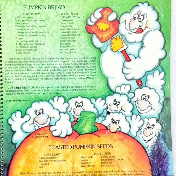 "Special Dishes For Special Days" Spiral-Bound 1980 Children's Cookbook - Picture 5 of 7